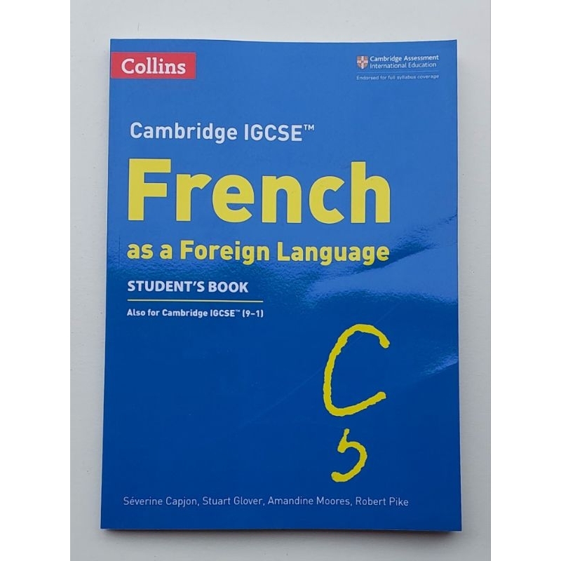 หนังสือ แบบเรียน ภาษาฝรั่งเศส Cambridge IGCSE French as a Foreign Language STUDENT'S BOOK 240Page