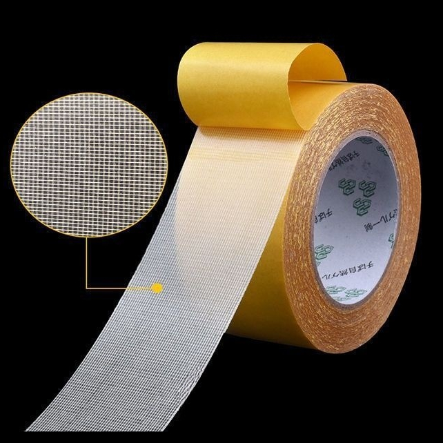 เทปกาวสองหน้า 2หน้า กันน้ำเหนียวสุด แบบกริด #Z002-A