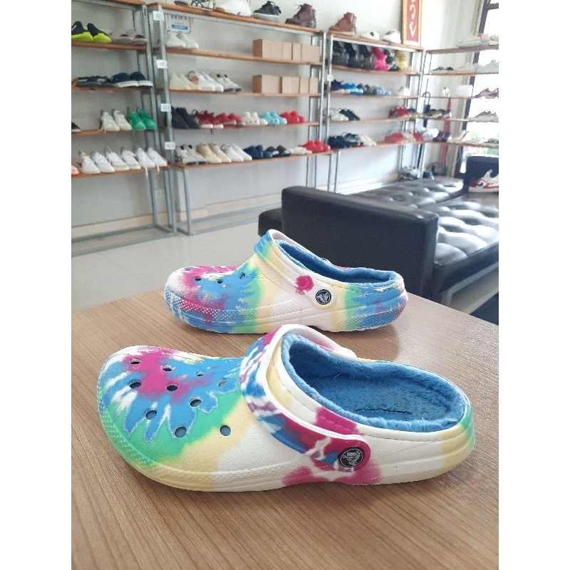 รองเท้าcrocsมือสองของแท้ size M6/W8 38.5 วัดจริงยาว 24-24.5 cm