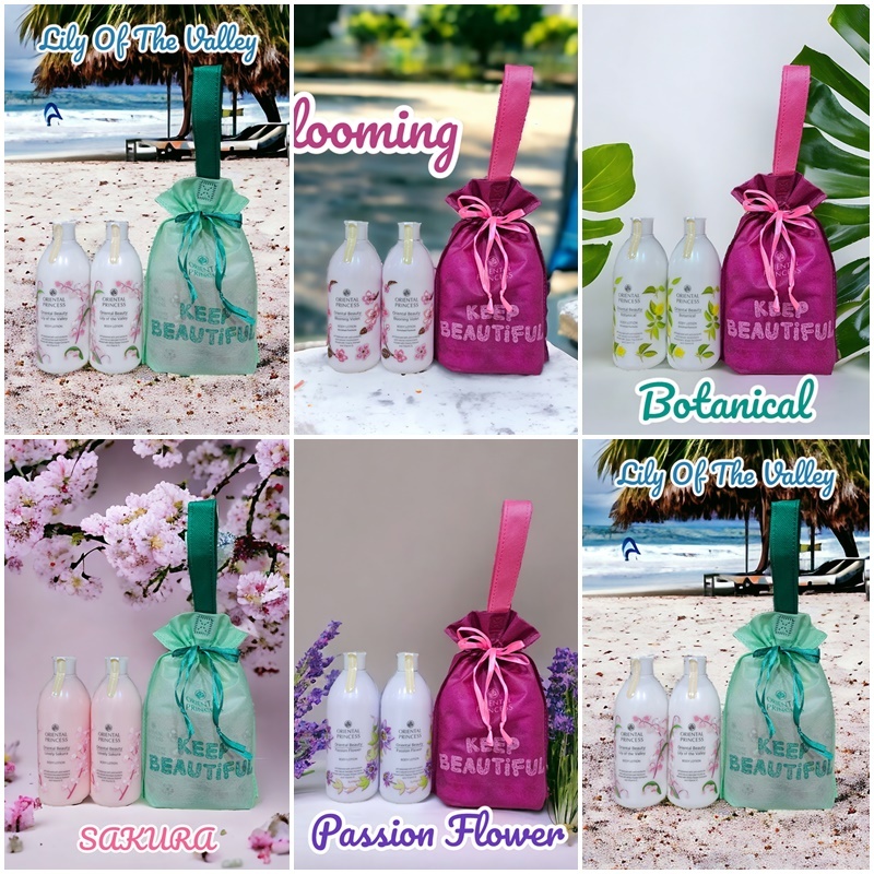 โลชั่นบำรุงผิว Oriental Princess ขนาด 400 ml. มีให้เลือกทั้งหมด 8 กลิ่นค่ะ (เลือกจำนวน 1 หรือ 2 ขวด)