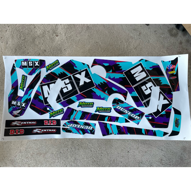 สติ๊กเกอร์msxแบบเต็มคัน