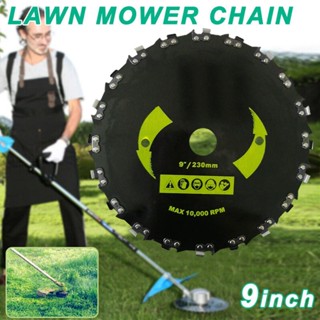 สนามหญ้าบ้านใบมีดตัดหญ้าโซ่เลื่อยตัดหญ้าอุปกรณ์ตัดหญ้า