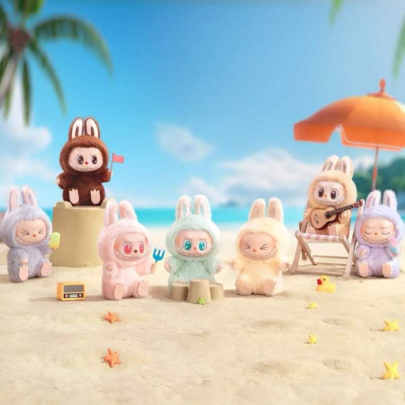 POP MARRT labubu v2 have a seat ลาบูบู้ Vinyl Plush blind boxes popmarrt กล่องสุ่มบู้ วงกุญแจ ของขวัญ ลาบูบู V2