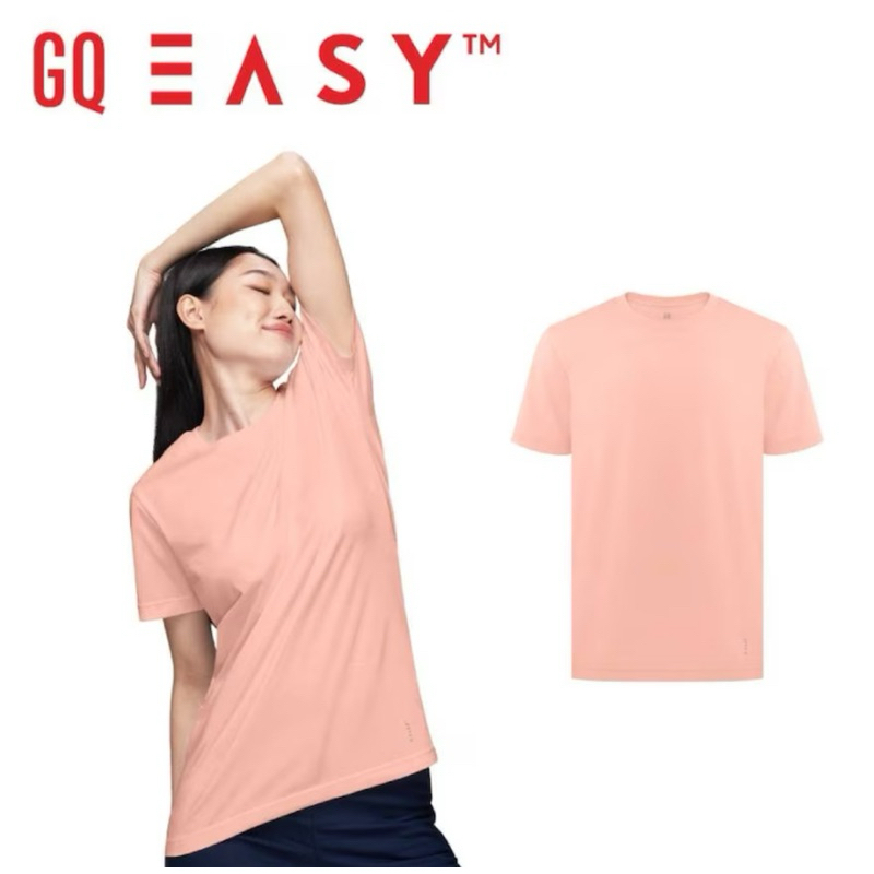 เสื้อยืด GQ Easy สีพีช (ใหม่)