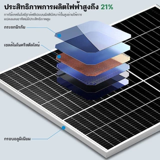 Soler Panel🇹🇭 แผงโซล่าเซลล์ 50W18V โซล่าเซลล์ แผง 50 วัตต์ แผงโซล่า Polycrytaline พลังงานแสงอาทิตย์ แผงโพลี โซล่า แผงโมโ