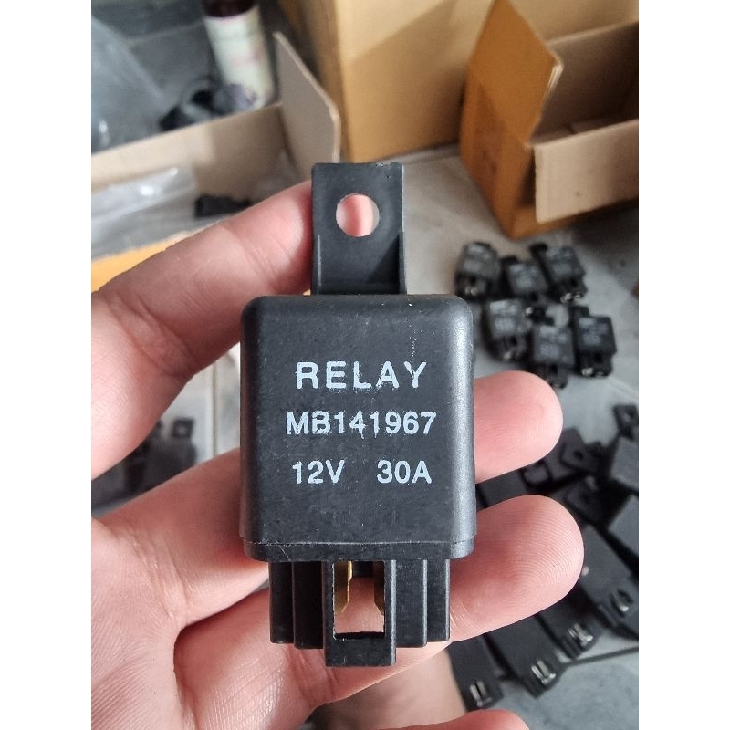 New รีเลย์ 4ขา (12V) 30A ของใหม่นะคะ