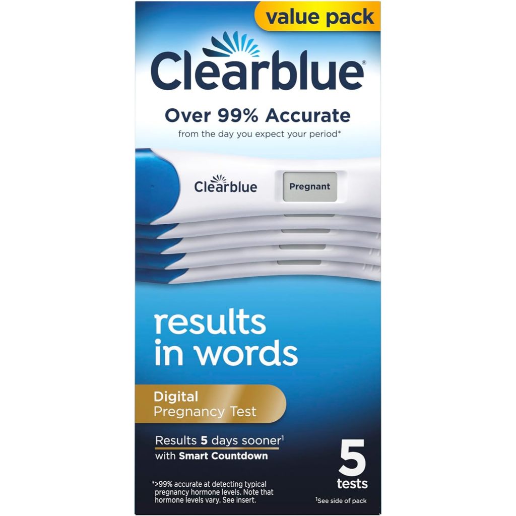 Clearblue Digital Pregnancy Test with Smart Countdown6 days sooner