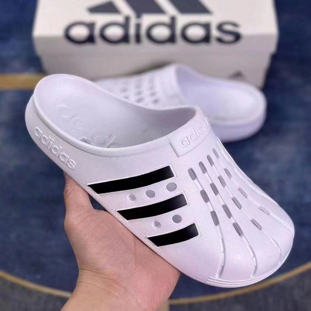 Adidas Adilette Clogs รองเท้าแตะทนน้ำ รองเท้าอดิดาสของแท้ 100% scholl ผู้ชาย