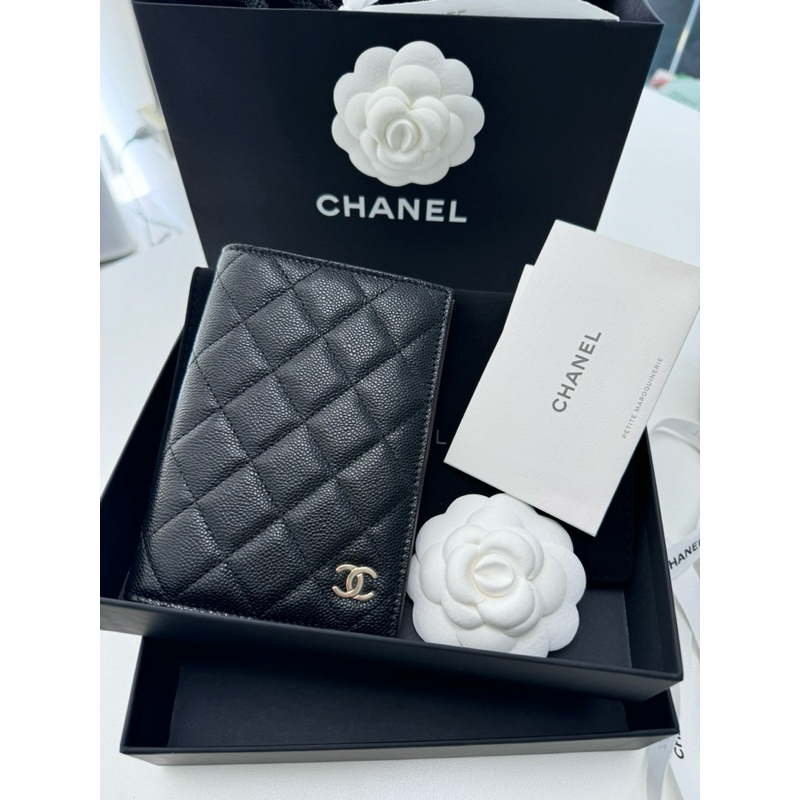 Chanel passport cover ปกพาสปอร์ตชาเนล