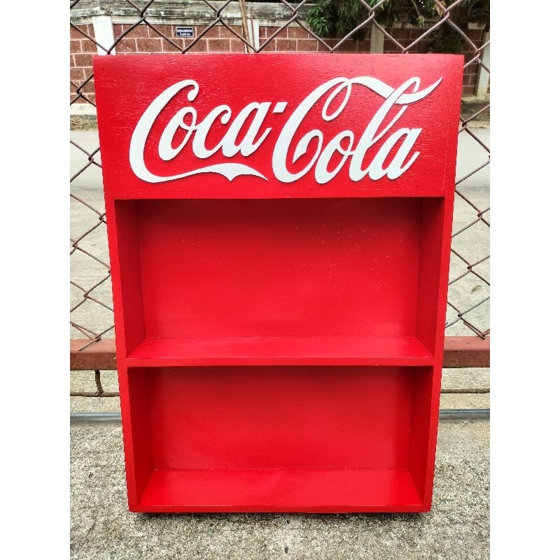 ชั้นใส่กระป๋อง Coca Cola set 10 กระป๋อง