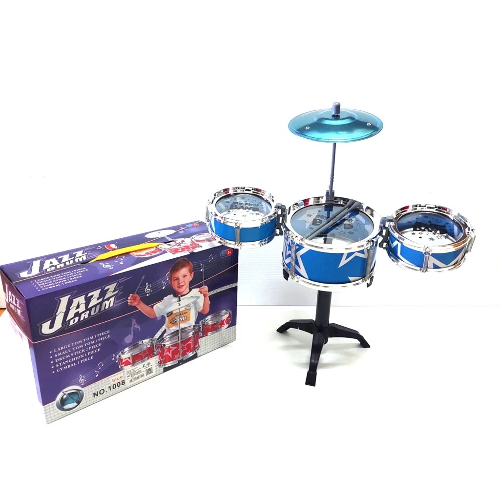 Drum Set ชุดกลองของเด็กเล่น พร้อมอุปกรณ์ thumbnail 6