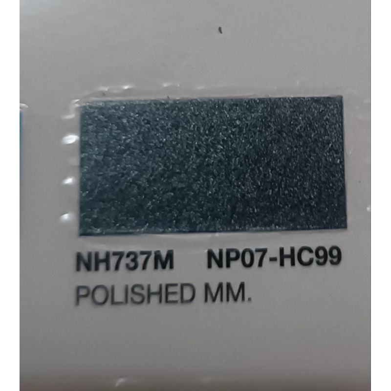 สีพ่นรถยนต์ 2k HONDA ฮอนด้า รหัสสี NH737M แบบสเปรย์