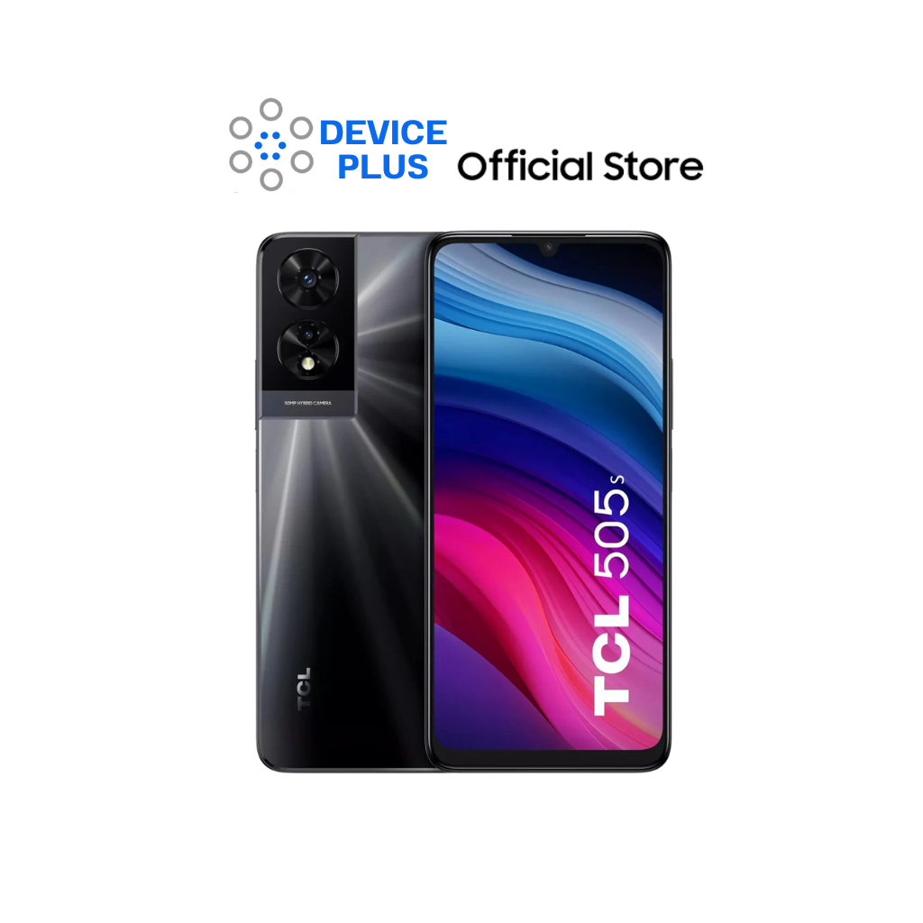 TCL 505s (4/256) รับประกันศูนย์ 12 เดือน [ หน้าจอ6.75นิ้ว แบต 5010 mAh ]