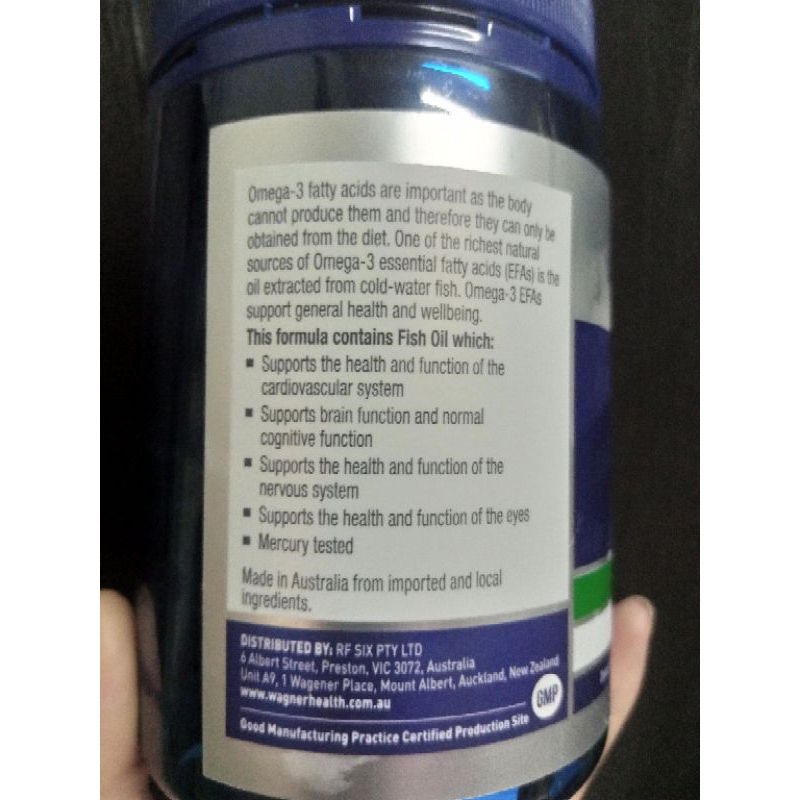 แบ่งขาย 30 เม็ด Wagner Triple Strength Omega-3 Fish Oil ราคา ถูกที่สุด ดีลบีเคเค แกลเลอรีภาพที่ 4