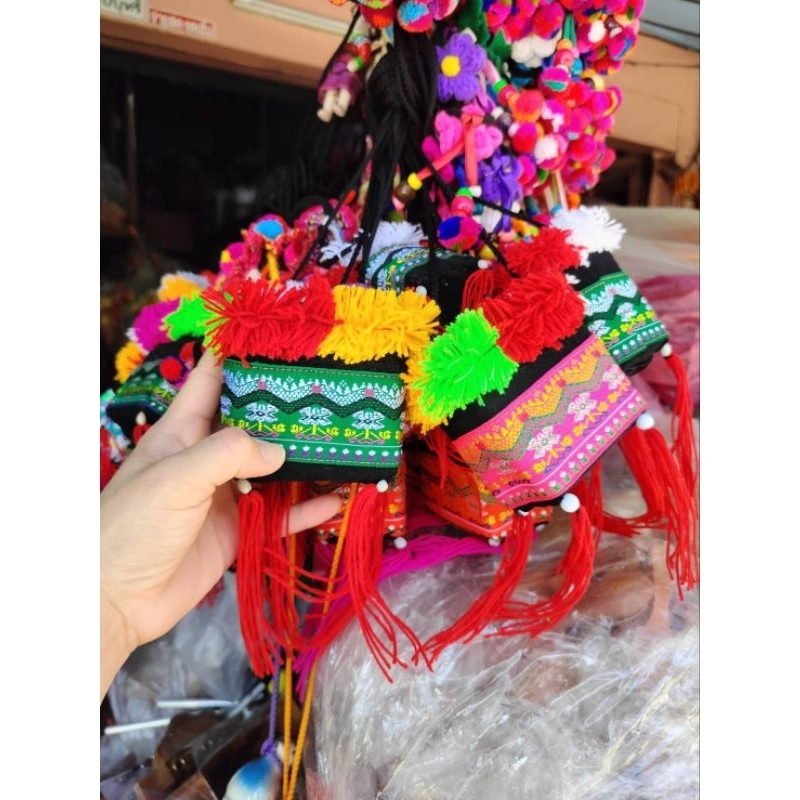 กระเป๋าเด็กดอยใบเล็ก คละสี