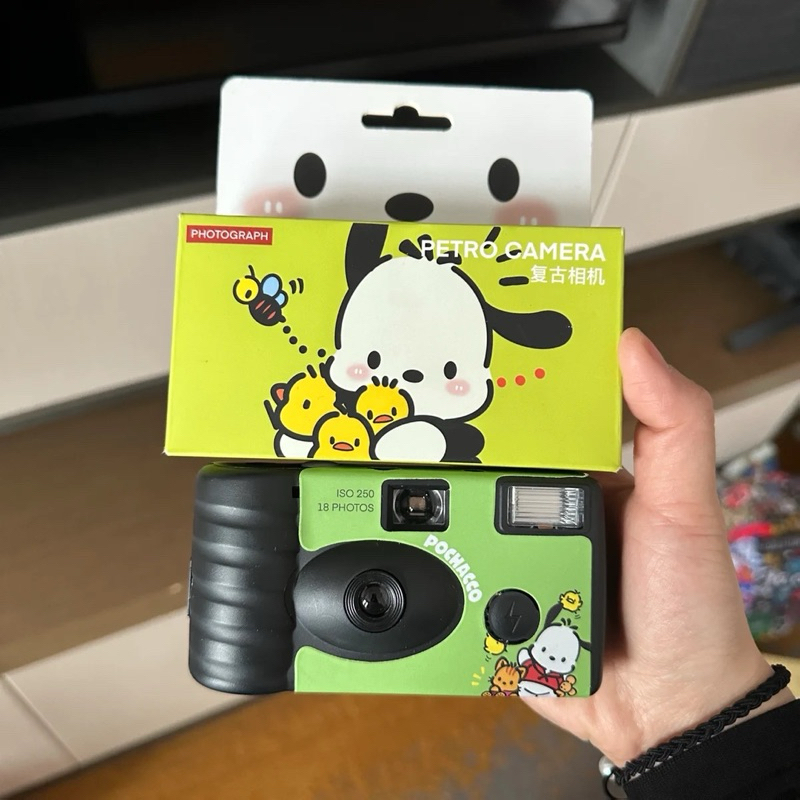 (พร้อมส่งในไทย) กล้องฟิล์มใช้แล้วทิ้ง sanrio ซานริโอ้ 📸