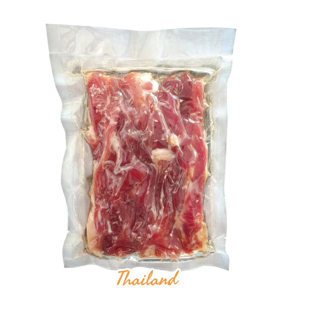 ของฝากโคราช อร่อยถูกปาก เป็นของฝากถูกใจ หมูแดดเดียวขนาด 250 กรัม - รูปที่ 4