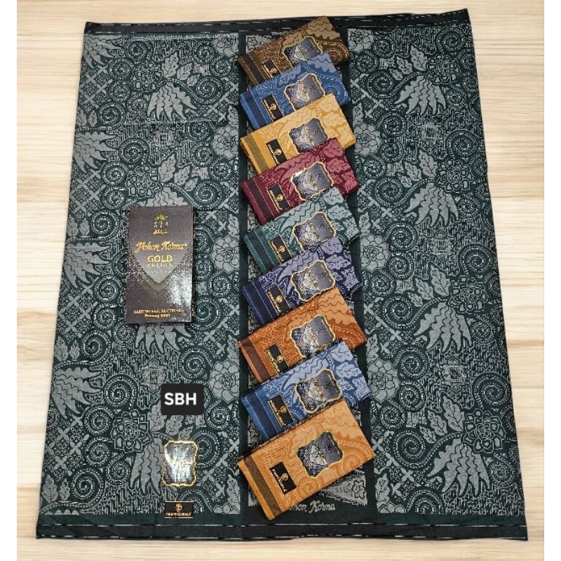 ผ้าถุงผู้ชาย ผ้าโสร่งอินโดนีเซีย ผ้านุ่ง ตรา Pohon Kurma รุ่น BATIK