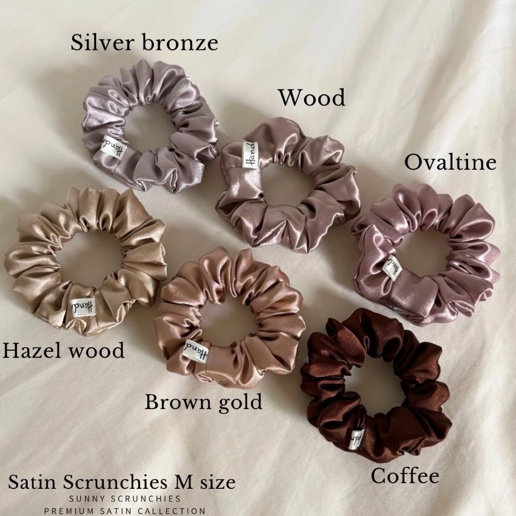 ยางรัดผม Sunny Scrunchies (Regular) Collection Premium Satin
