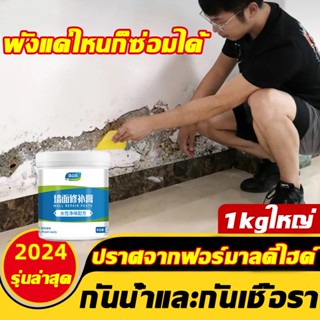 ป้องกันความชื้นและด่าง🌳ปูนซ่อมรอยแตก (รั่วซึม แตกร้าว ลอกผนั…
