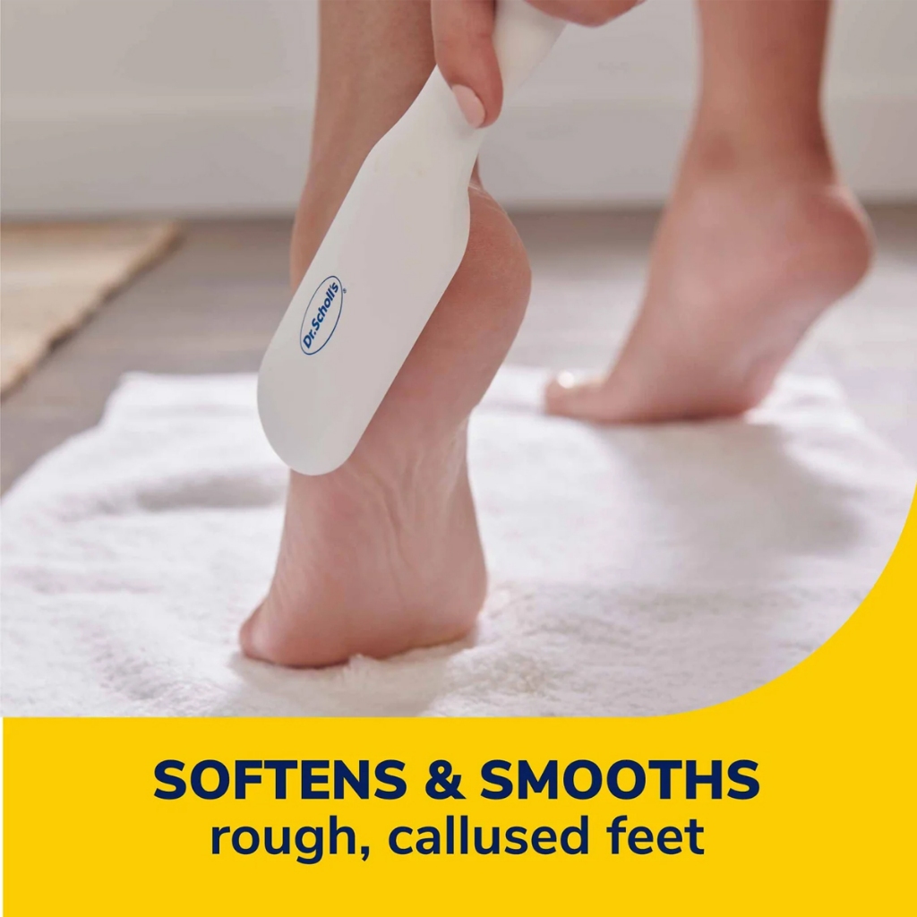 Dr. Scholl’s Hard Skin Remover Nano Glass Foot File ดร.สกอลล์ ตะไบขัดฝ่าเท้านาโนกล๊าส ตะไบขัดฝ่าเท้า ให้ผิวเรียบเนียน