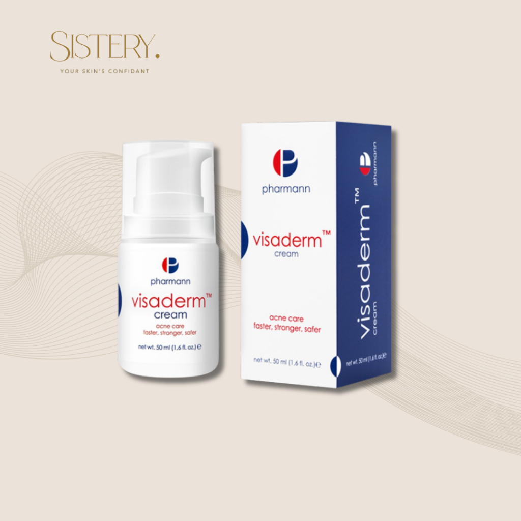 Visaderm Cream 50ml ครีมบำรุงผิวที่ช่วยควบคุมความมัน