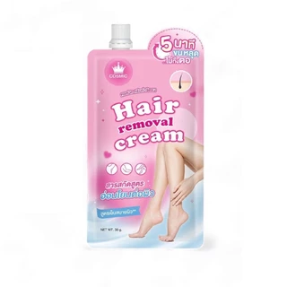 *(1ซอง) ครีมกำจัดขนแบบซอง คอสมิค Cosmic Hair Removal Cream ขนาด 30กรัม