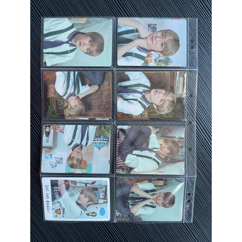 TXT Beomgyu mini photo card ครบเซ็ต หายาก บอมกยู มินิฟตก. การ์ดบอมกยู tomorrowxtogether TXT