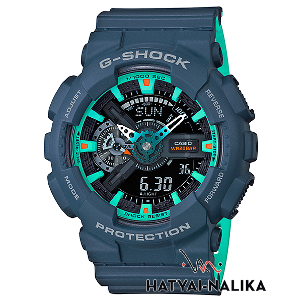🔥ของแท้🔥 นาฬิกา G-SHOCK หายาก รุ่น GA-110CC-2A,GA-110CC-2,GA-110CC,GA-110 สายทูโทน