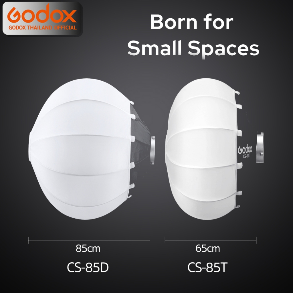 Godox Softbox CS-85T Collapsible Lantern Softbox 85 cm. - Bowen Mount / Godox Thailand