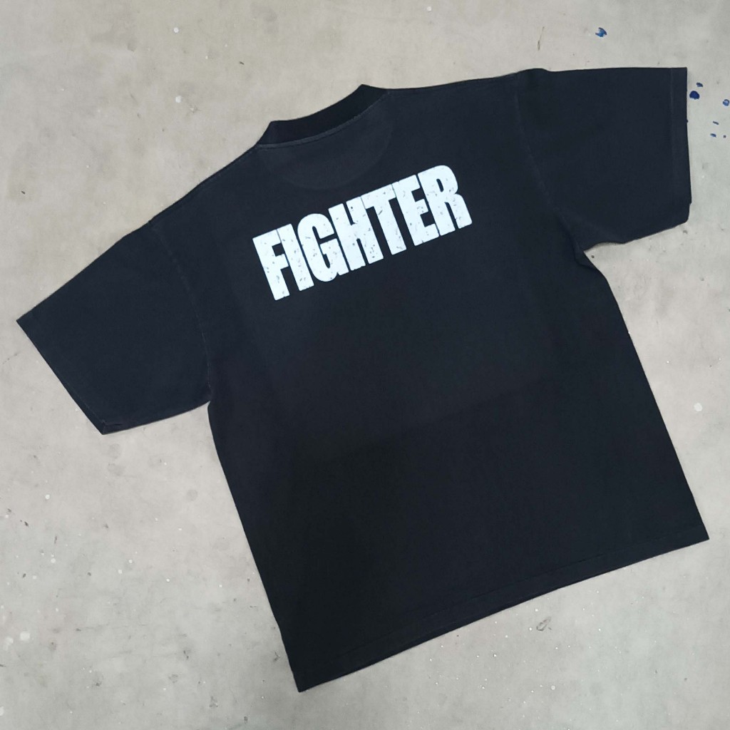 เสื้อยืดโอเวอร์ไซส์ไก่ชน ไม่สู้ก็ไม่รอด ผ้าโคตรเทพใส่สบายไม่ร้อนไม่ยับไม่ย้วยทรงสวย