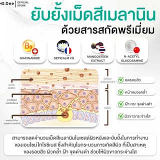[ มอยส์ 1แถม1 ] D.Dee Moisturizer ลดรอยดำ ลดรอยแดง ลดรอยสิว ผิวชุ่มชื้น dr.dee
