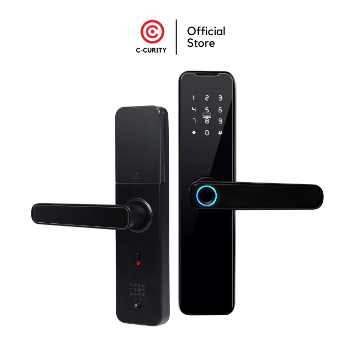 C-CURITY Digital Door Lock Privacy Mode สมาร์ทล็อค กลอนดิจิตอล โหมดไพรเวท 5 ระบบ รุ่น DMB 538