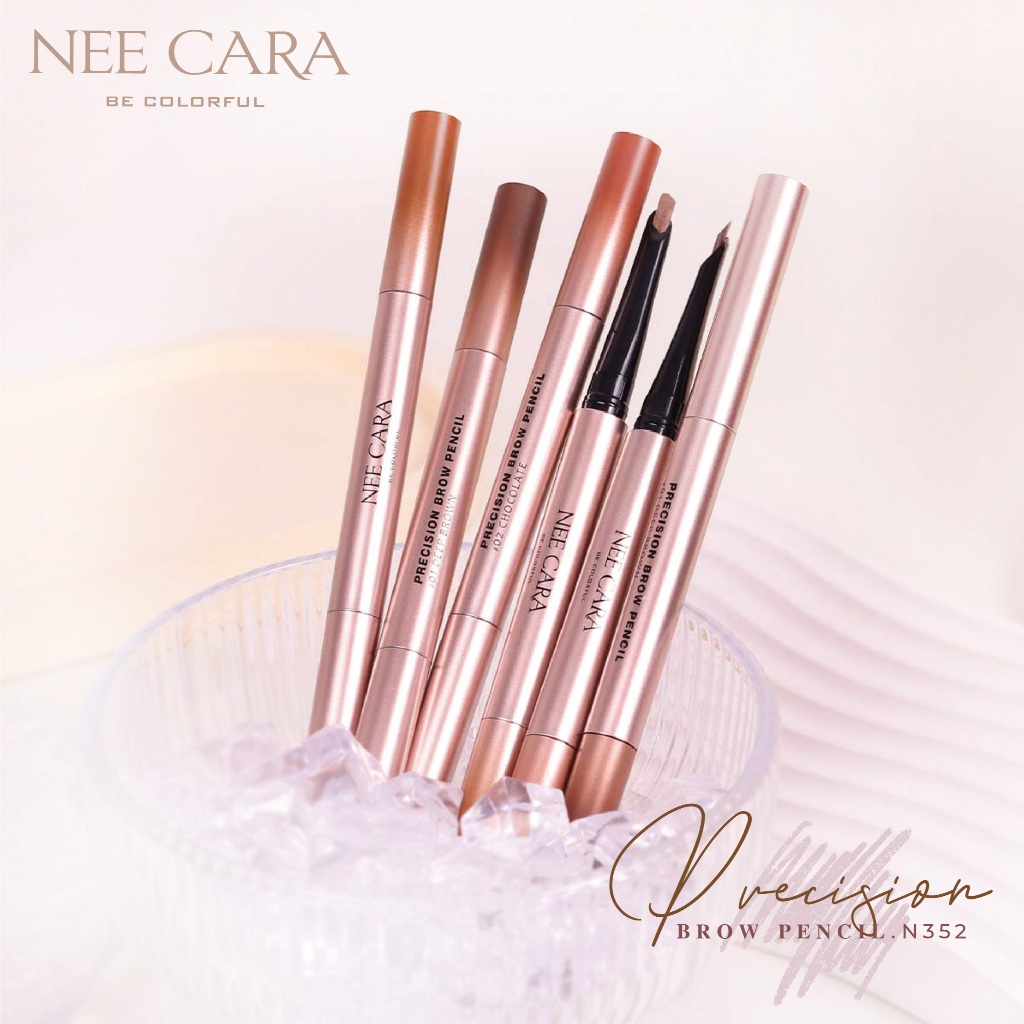 NEE CARA - PRECISION BROW PENCIL N352 (0.2g.) ดินสอเขียนคิ้ว พรีซิสชั่น เอ็น 352 - รูปที่ 3