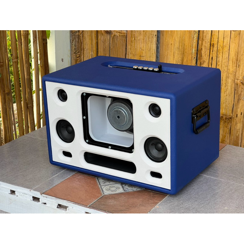 ลำโพงบลูทูธ อะคิลิค แบนพาส เลือกสีได้ ซับ 6.5 นิ้ว 200 วัตต์ เสียงดี เบสแน่น แบตอึด