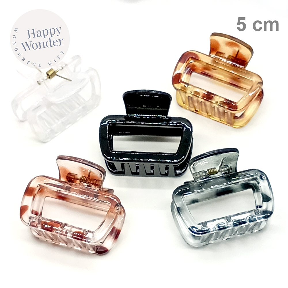 กิ๊บหนีบผม กิ๊บติดผมสวยๆ รวบครึ่งศีรษะ ผมหนาหนีบได้เยอะ 5 cm สไตล์เกาหลี