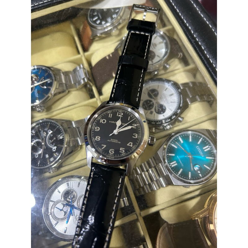 -มือ 1- สายหนัง Hamilton Khaki Firld Murph 38mm ( ของแท้ )
