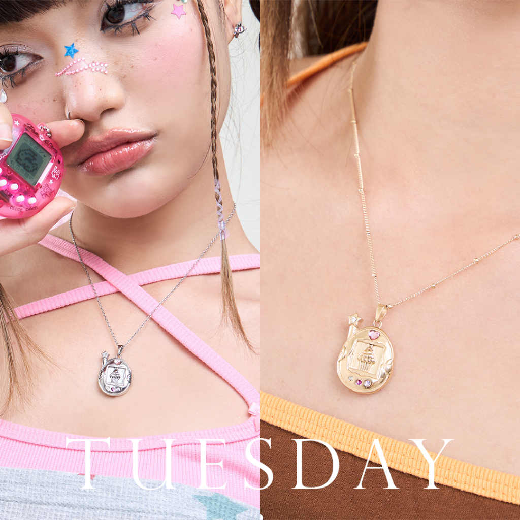 earika.earrings - the tamagotchi pendant  จี้สร้อยคอทามาก็อตจิ (7สีตามวันเกิด) วัสดุstainless steel เหมาะสำหรับคนแพ้ง่าย - รูปที่ 3