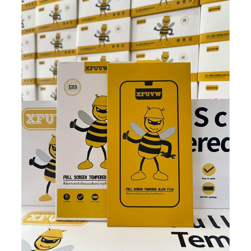 F01/F02  ฟิล์มผึ้ง ฟิล์มกระจกเต็มจอ iPhone 6