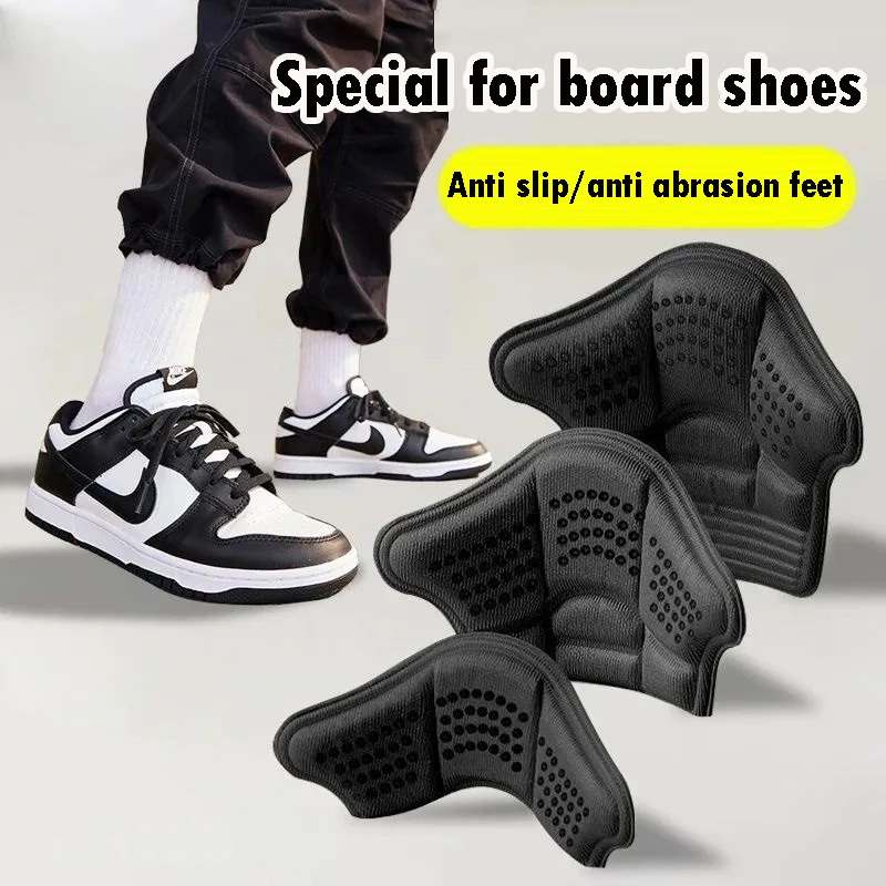 แผ่นรองเท้าสวมครึ่งหลาพร้อมสติกเกอร์ส้นเท้าป้องกันการสึกหรอรองเท้าส้นสูงพิเศษ