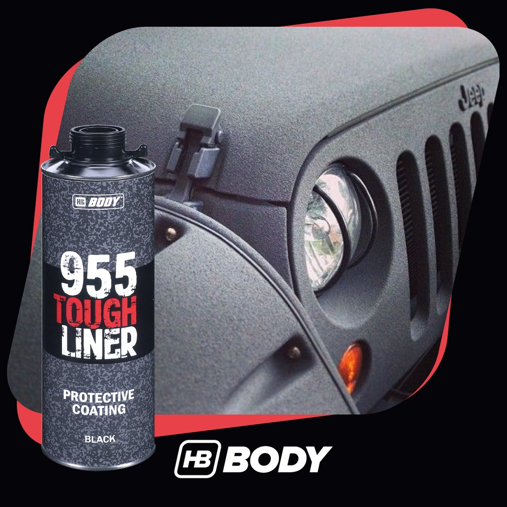 ซื้อยกลังคุ้มกว่า สีระเบิด พ่นรถกระบะไลเนอร์ ตู้ลำโพง HB BODY 955 ขนาด 800 มิลลิลิตร. สินค้านำเข้าจากยุโรป แบบชุด