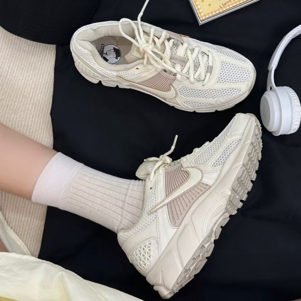 🔥พร้อมส่ง🔥✨ Nike air zoom vomero 5 (FQ6868-111) (FQ6868-181) (FD9919-001)   รองเท้าผ้าใบจริง sneakers Unisex 💯%