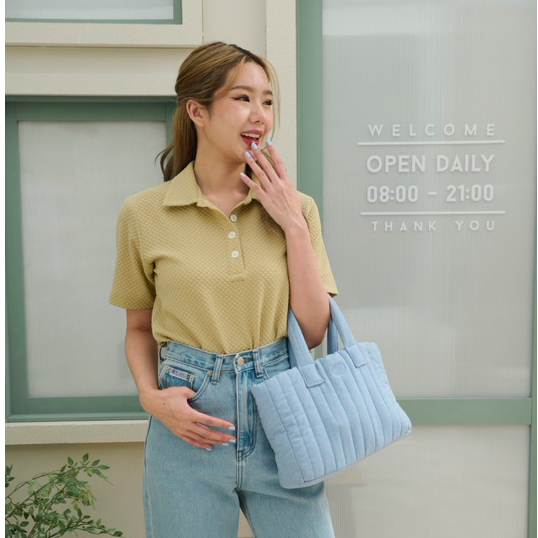 CelebrityStyle CRM25-Top เสื้อโปโล เนื้อผ้าอย่างดีใส่สบาย หยืดหยุ่น