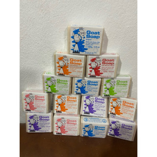 Goat Soap สบู่นมแพะ 100กรัม ของแท้ของฝากจากออสเตรเลีย(คละสีพ…