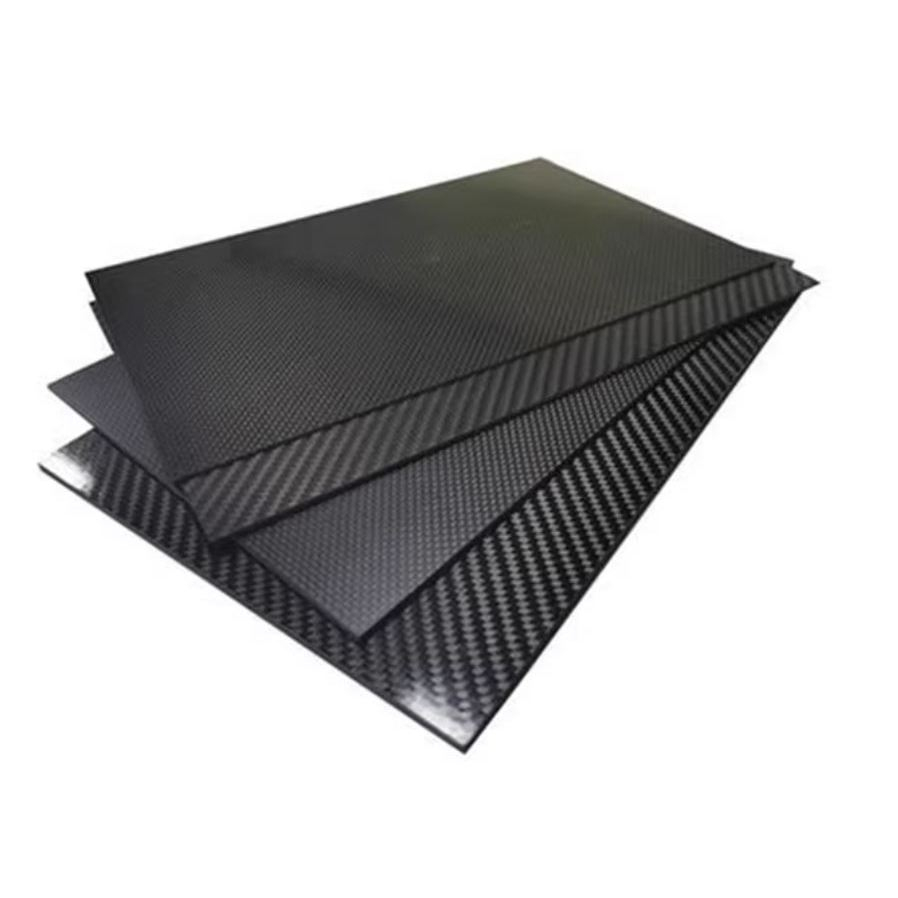 แผ่น​คาร์บอน​ไฟเบอร์ แท้​ 3K หนา0.2-0.8mm ขนาด200*250​mm