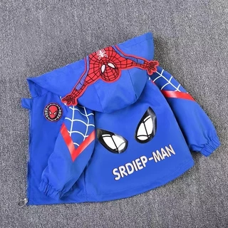 SP ผ้าร่ม เสื้อแจ็คเก็ตเด็กผู้ชาย กันลม กันแดด ได้ดี ผ้าหนา 2 ชั้น พร้อมส่งในไทย