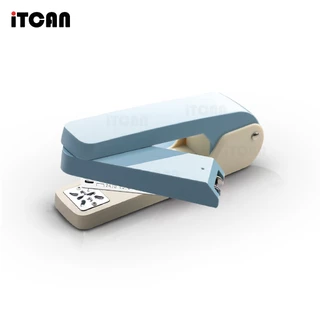 iTCAN เครื่องเย็บกระดาษหมุนได้ 360องศา แม็กหมุนได้ เครื่องเย็บเข้าเล่ม เย็บกลางหน้ากระดาษ Stapler
