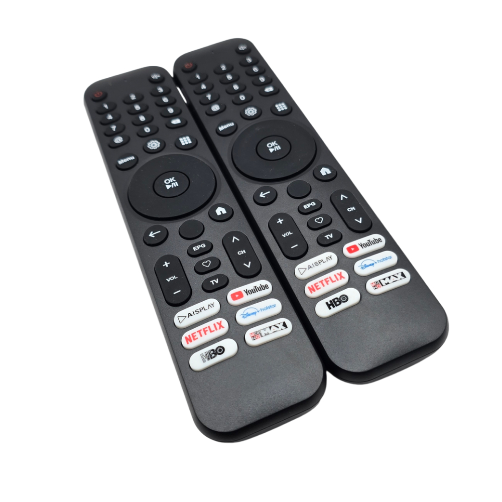 รีโมทกล่อง AIS Play Box รุ่น V3 / V4 ใช้กับกล่อง เอไอเอส รูปทรงแบบนี้ใด้ทุกรุ่น มีปุ่ม YouTube