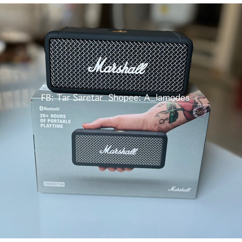 ลำโพง marshall emberton มือสอง ใช้น้อยค่ะ