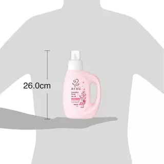 arau. Laundry Soap (Bottle) 1.2L สบู่ ซักผ้า ชนิดน้ำ ขจัดคราบ สกปรก อับชื้น สะอาด กลิ่นหอม อ่อนโยน แบบขวด